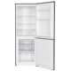 MPM MPM-185-KB-42 alulfagyasztós kombinált hűtőszekrény,114/71L,sötét inox,55x57x137cm