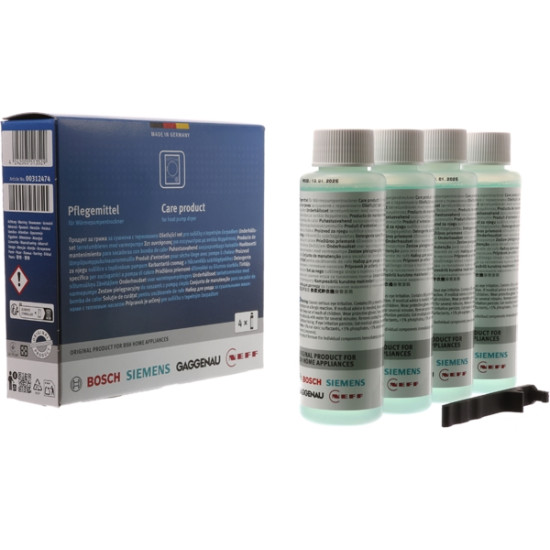 Bosch karbantartó csomag hőszivattyús szárítógépekhez 4X125ml 00312474 