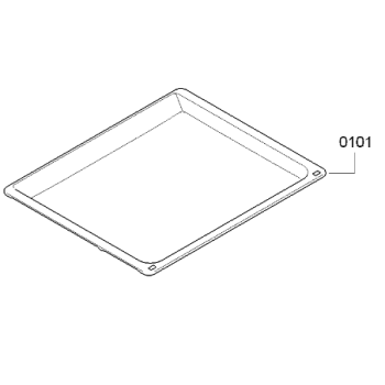 Bosch sütőtepsi 45,5 x 37,5 x 3 cm 17002716