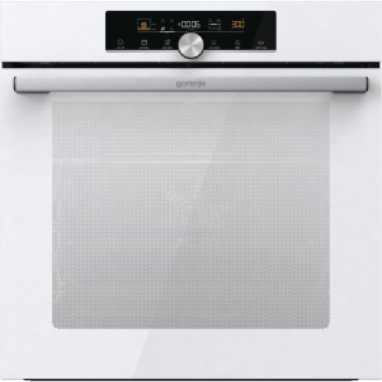 Gorenje BOS6747A01WG beépíthető fehér sütő ExtraSteam gőzfunkció 2 sütősín