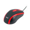 Havit MS753 USB 2.0 univerzális egér, fekete/piros