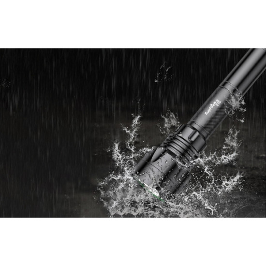 Supfire E10 esésálló zseblámpa IPX5 vízállóság 900 lm
