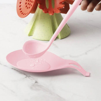 Szilikon fakanáltartó rózsaszín 20 x 10 x 2 cm,57516PK