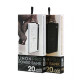 REMAX Power Bank - Linon Pro Power - polimer, 2A kimenet 20000mAh RPP -73 fehér