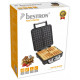 Bestron ASW281 Gofrisütő, Inox, 1100 W