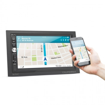 MNC Multimédiás fejegység "California" - 2 DIN - 4 x 50 W - WiFi - BT - MP5 - AUX - SD - USB GL39753