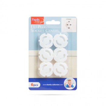 konnektorvédő vakdugó szett 6db Family GL57058C