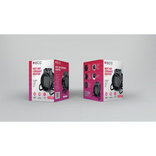 ECG HH 2010 PTC kerámia fűtőventillátor HH2010