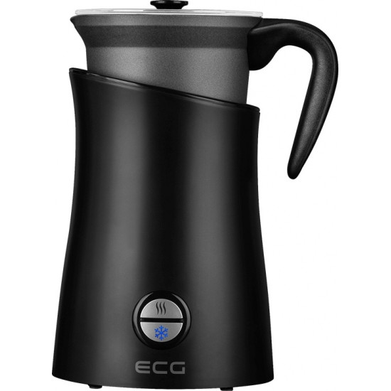 ECG NM2255 BK Latte Art Black rozsdamentes acél kivitel fekete színben