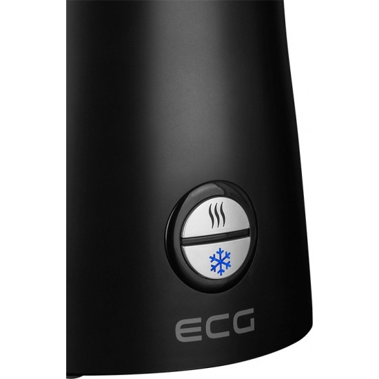 ECG NM2255 BK Latte Art Black rozsdamentes acél kivitel fekete színben
