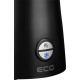 ECG NM2255 BK Latte Art Black rozsdamentes acél kivitel fekete színben