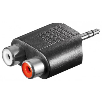 Goobay 11604 3,5 mm Jack Apa - 2 x RCA Anya adapter