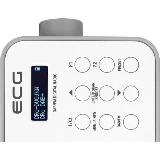 ECG RD110 DAB White DAB+/FM rádió RD 110 fehér