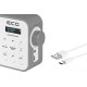 ECG RD110 DAB White DAB+/FM rádió RD 110 fehér