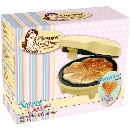 Bestron ASW217V gofrisütő 