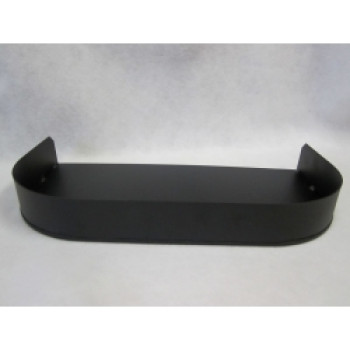 kandalló előtétlemez 41x21 cm fekete