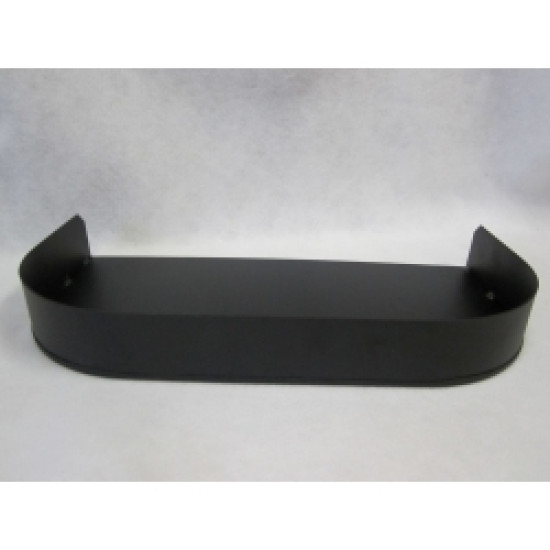 kandalló előtétlemez 41x21 cm fekete