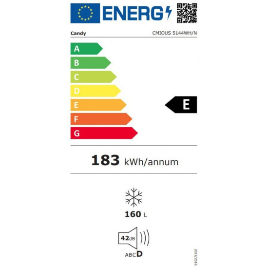 Candy CMIOUS5144WH/N fagyasztószekrény