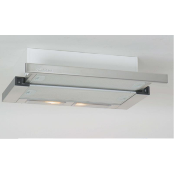 Davoline Slider 1M 050 X 50cm inox beépíthető teleszkópos konyhai elszívó