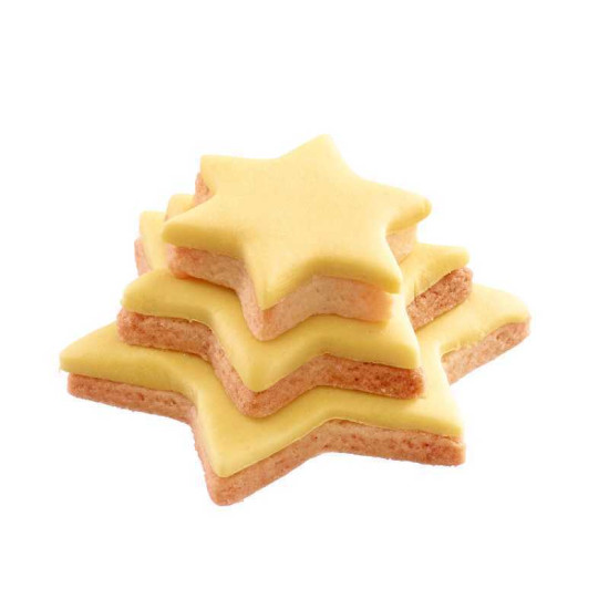 Westmark Sütemény kiszúró szett 3 méretű csillag forma