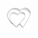 Westmark Sütemény kiszúró Dupla szív forma