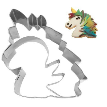 Westmark 3689 2291 Sütemény kiszúró Egyszarvú fej forma