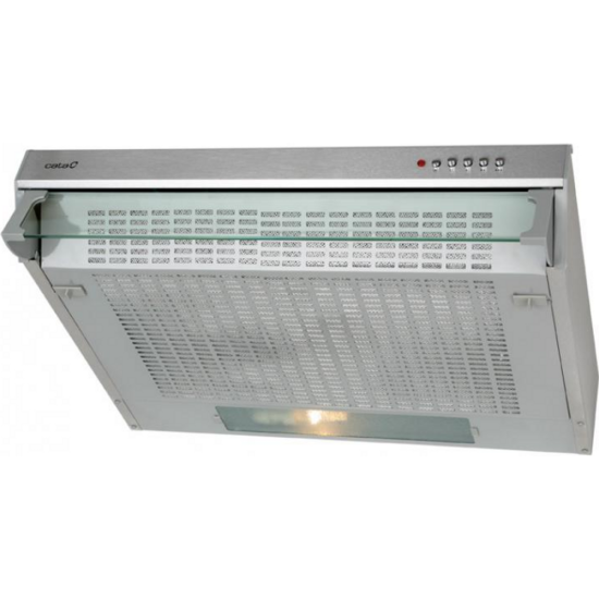 Cata F-2050 X/L konyhai elszívó, 50x47x12 cm, inox 