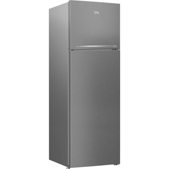 Beko RDSA310M30XBN felülfagyasztós kombinált hűtőszekrény 237/69L,175cm magas,acélszürke