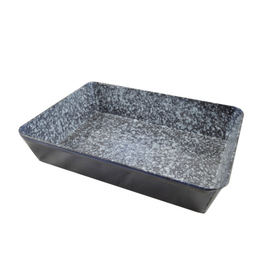 Zománcozott sütő tepsi 24,5X16,5cm