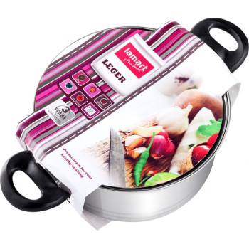 Lamart LTB2413 Leger edény fedővel 24 cm