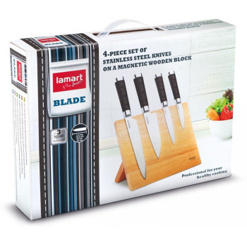 Lamart LT2026 Blade késkészlet mágneses vágódeszkával