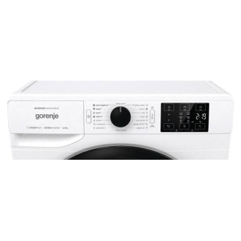 Gorenje WNEI14BS elöltöltős mosógép 10kg inverter motor, gőz program, 60x61x85 cm 