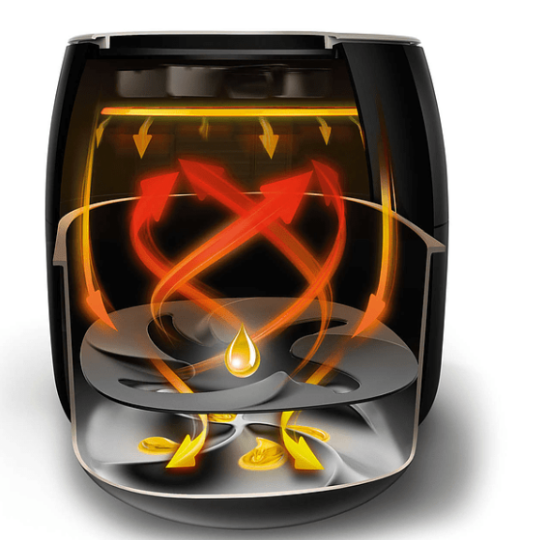 Philips HD9650/90 Premium Airfryer XXL forró levegős sütő