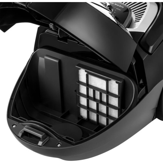 Sencor SVC5501BK porzsákos porszívó, 700W, fekete 