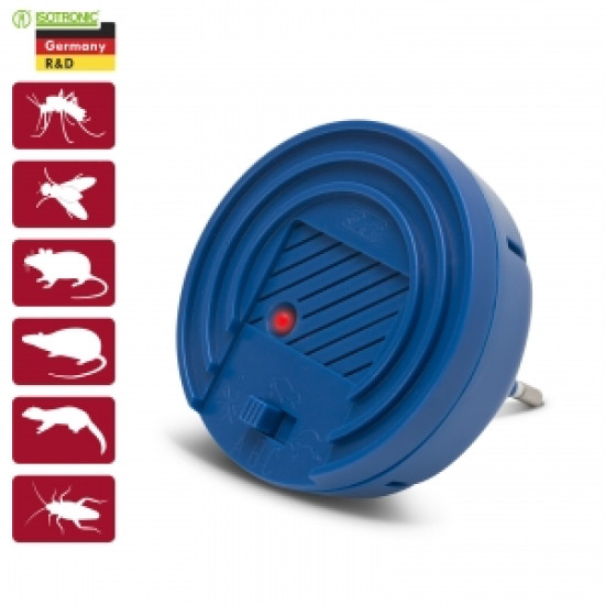 Isotronic kártevő és rovar riasztó variálható frekvenciával GL55646