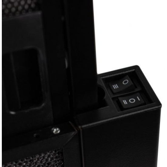 SLX ST 60 B fekete beépíthető teleszkópos elszívó