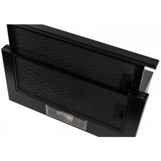 SLX ST 60 B fekete beépíthető teleszkópos elszívó