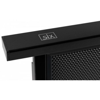 SLX STSZ 60 B fekete beépíthető teleszkópos elszívó 800 m3/h