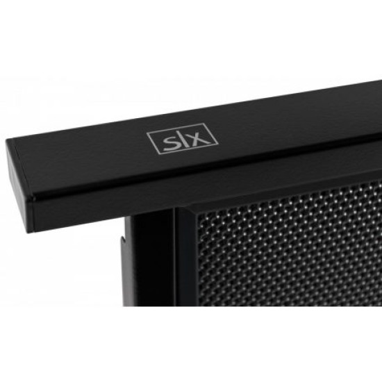 SLX STSZ 60 B fekete beépíthető teleszkópos elszívó 800 m3/h