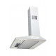 SLX SK 50 W kürtős 50cm széles fehér konyhai elszívó
