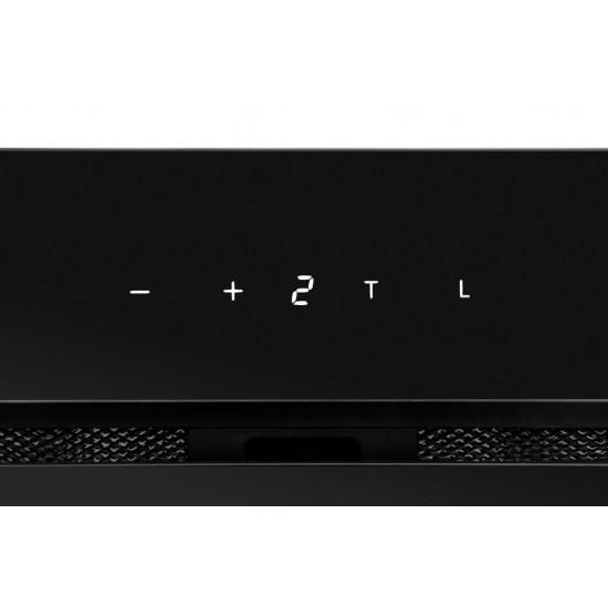 MPM MPM-61-OWS-67 aláépíthető fekete 55cm konyhai elszívó érintőgombok, távirányító MPM61OWS67