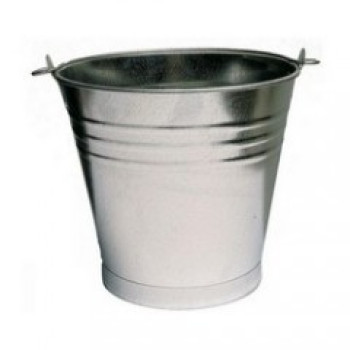 Horganyzott fém vödör 5 liter