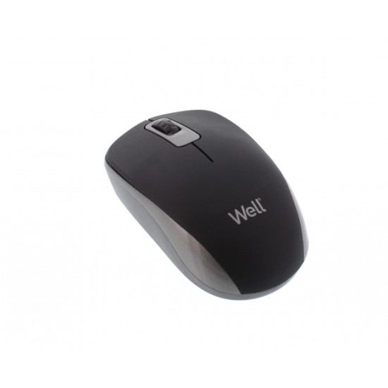 Well MOUSE-WLESS-MW102GY-WL, Vezeték nélküli Optikai egér