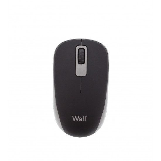 Well MOUSE-WLESS-MW102GY-WL, Vezeték nélküli Optikai egér