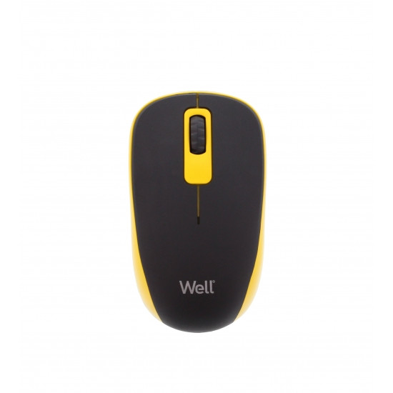 Well MOUSE-WLESS-MW102YW-WL, Vezeték nélküli Optikai egér
