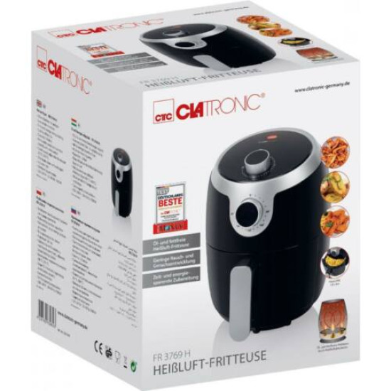 Clatronic FR 3769 Olaj- és zsírmentes forrólevegős sütő
