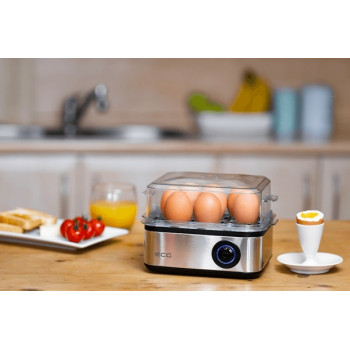 ECG UV5080 tojásfőző rozsdamentes acél-műanyag