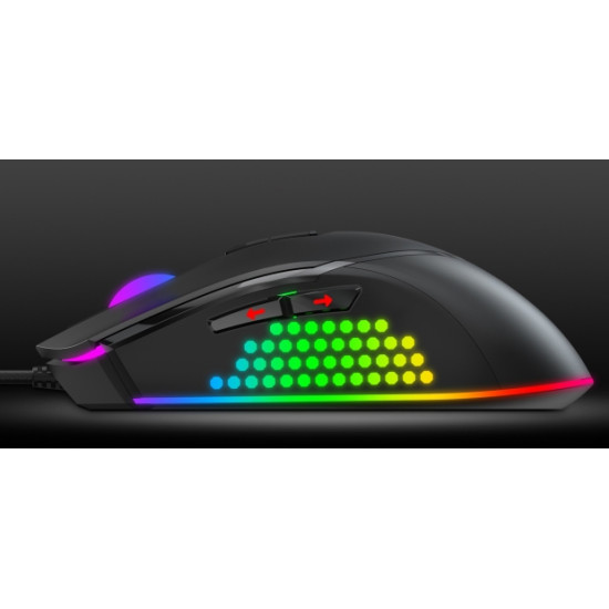 Havit Gamenote MS814 RGB gamer egér 1000-7000 DPI