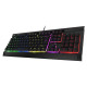 Dareu LK145 Rainbow gamer billentyűzet, fekete