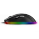 Dareu EM908 RGB vezetékes gamer egér, fekete 600-6000 DPI,